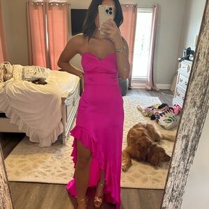 Amanda Uprichard Amalia Silk Gown